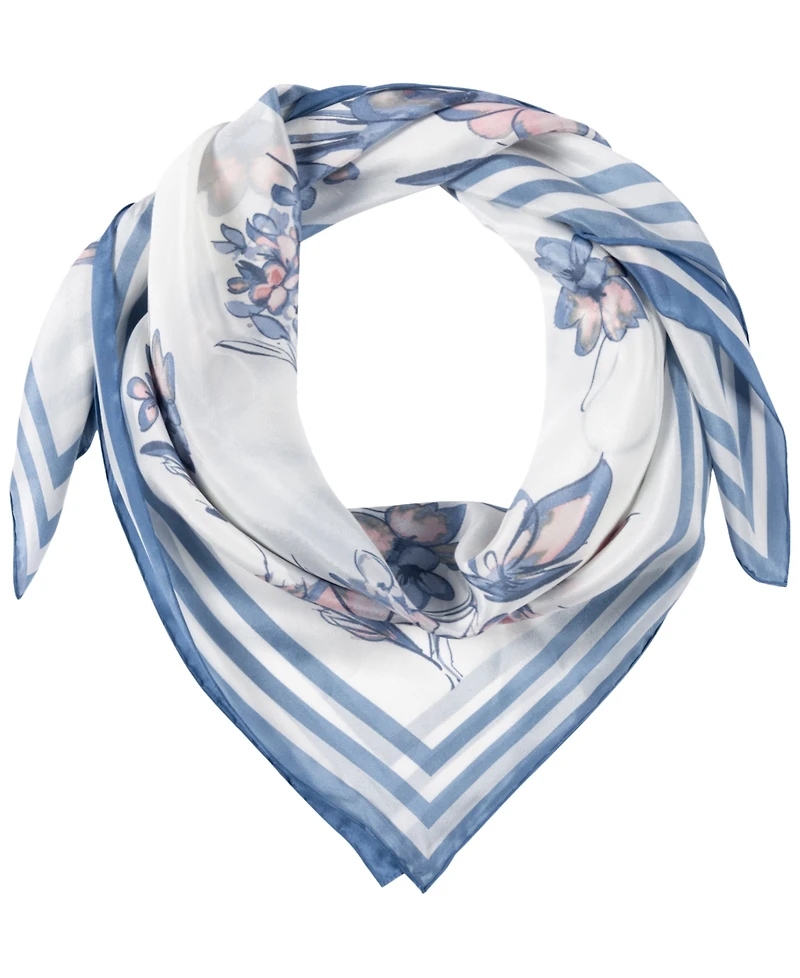 Lauren Ralph Floral Square Scarf
