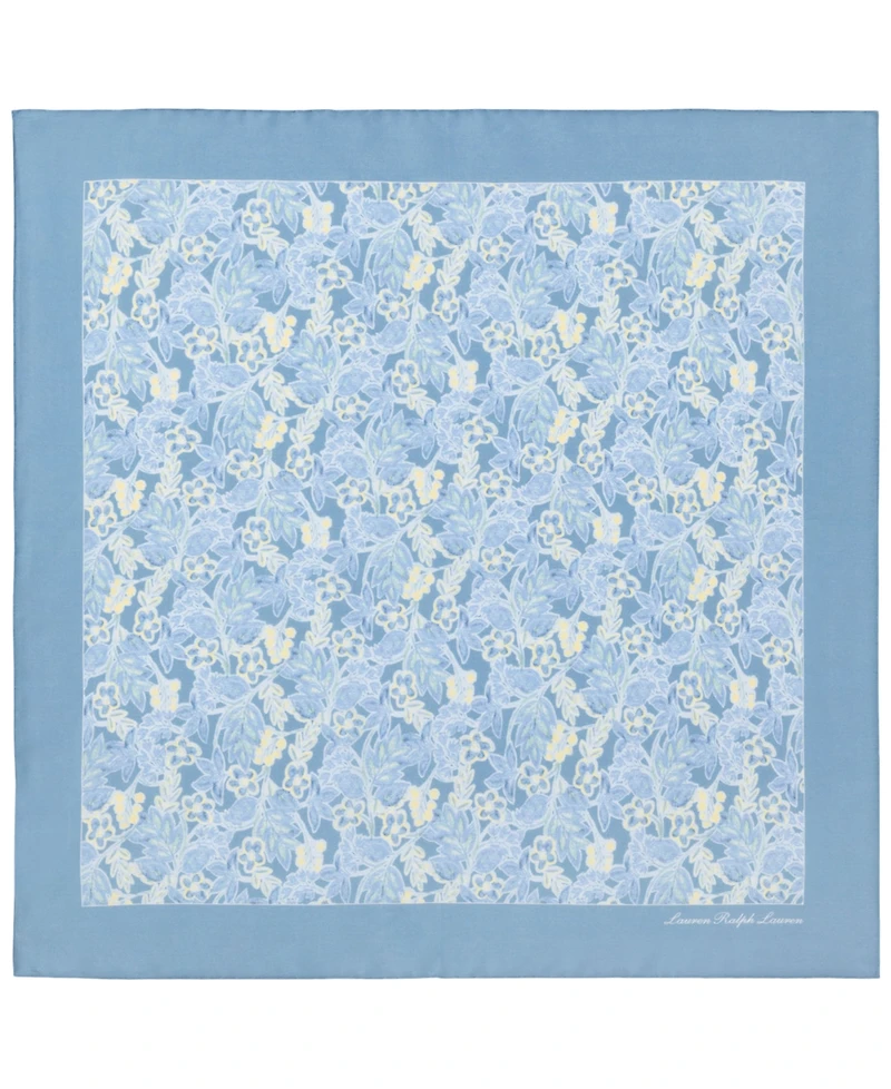 Lauren Ralph Lauren Summer Floral Small Square Scarf