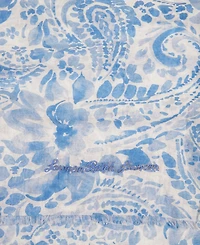 Lauren Ralph Lauren Summer Paisley Crinkled Oversized Oblong Scarf