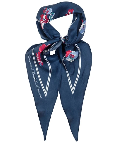 Lauren Ralph Lauren Floral Small Diamond Scarf