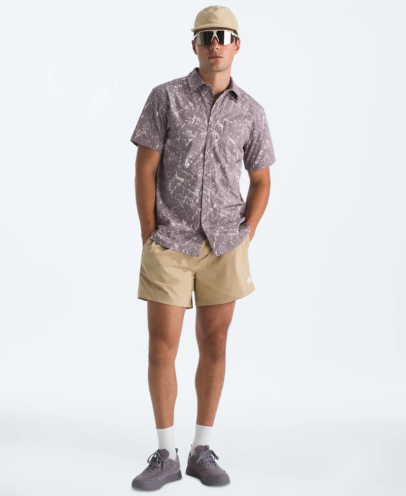 The North Face Men's Short-Sleeve Baytrail Pattern Shirt
