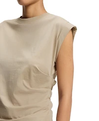 Boss by Hugo Women's Mercerized-Cotton Slim-Fit T-Shirt