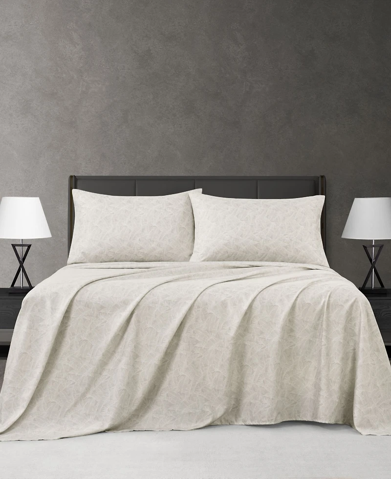 Perry Ellis Yvonne 4-Pc. Sheet Set, Queen