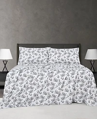 Perry Ellis Martine 4-Pc. Sheet Set