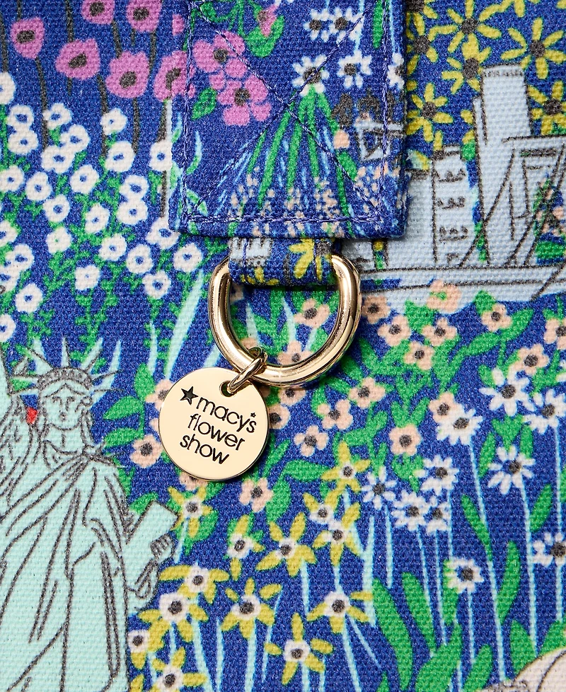 Macy's Flower Show Scenic Print Tote Bag, Macy's Exclusive