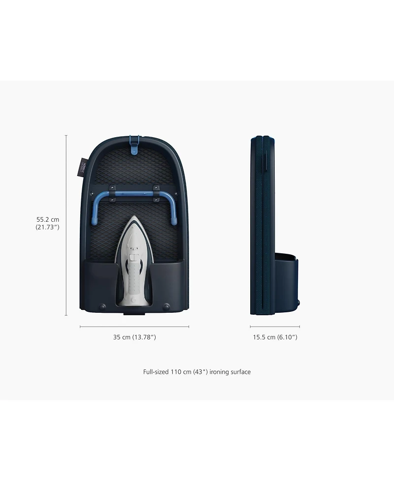 Joseph Joseph Pocket Max Plus Folding Table-Top Ironing Board