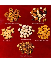 Bonnie & Pop Valentine's Day Gourmet Nut Heart Box, 1.5 lbs.