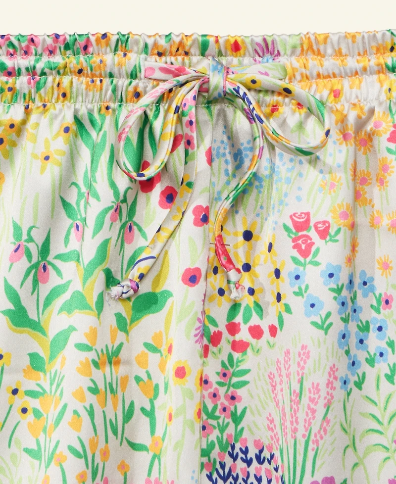Macy's Flower Show Women's Field Print Pajamas Set, Exclusive