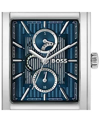 Hugo Boss Men's Principle Dress Multi Quartz Multi Stainless Steel Watch, 42.5mm