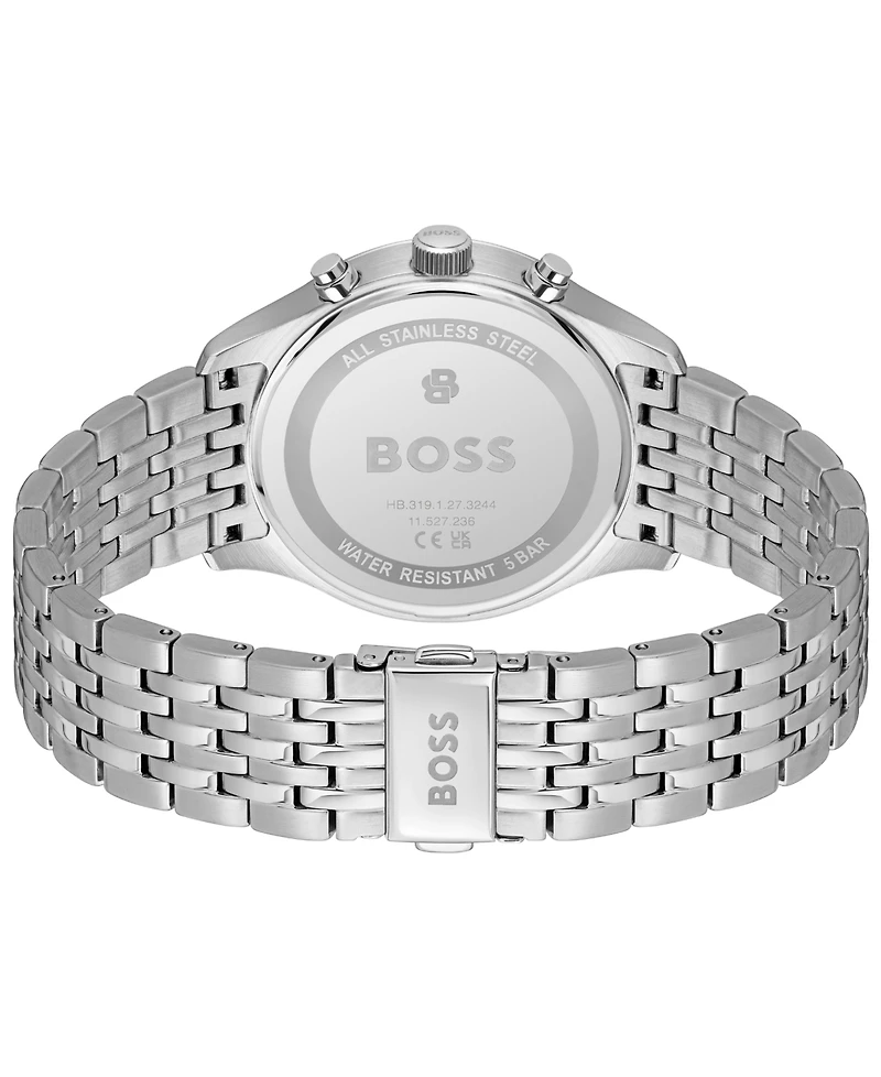 Hugo Boss Men's Stratus Quartz Chrono Stainless Steel Watch