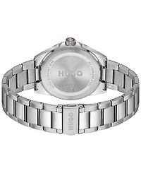 Hugo Boss Men's Seam Quartz Stainless Steel Watch, 42.5mm