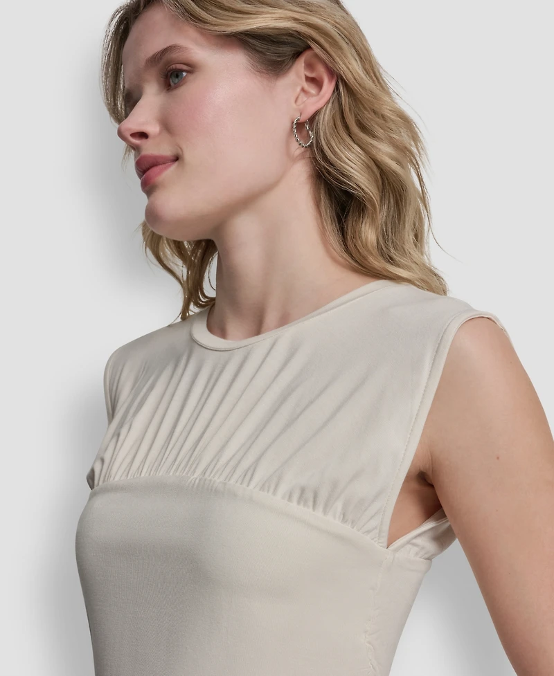 Dkny Jeans Women's Crewneck Sleeveless Top
