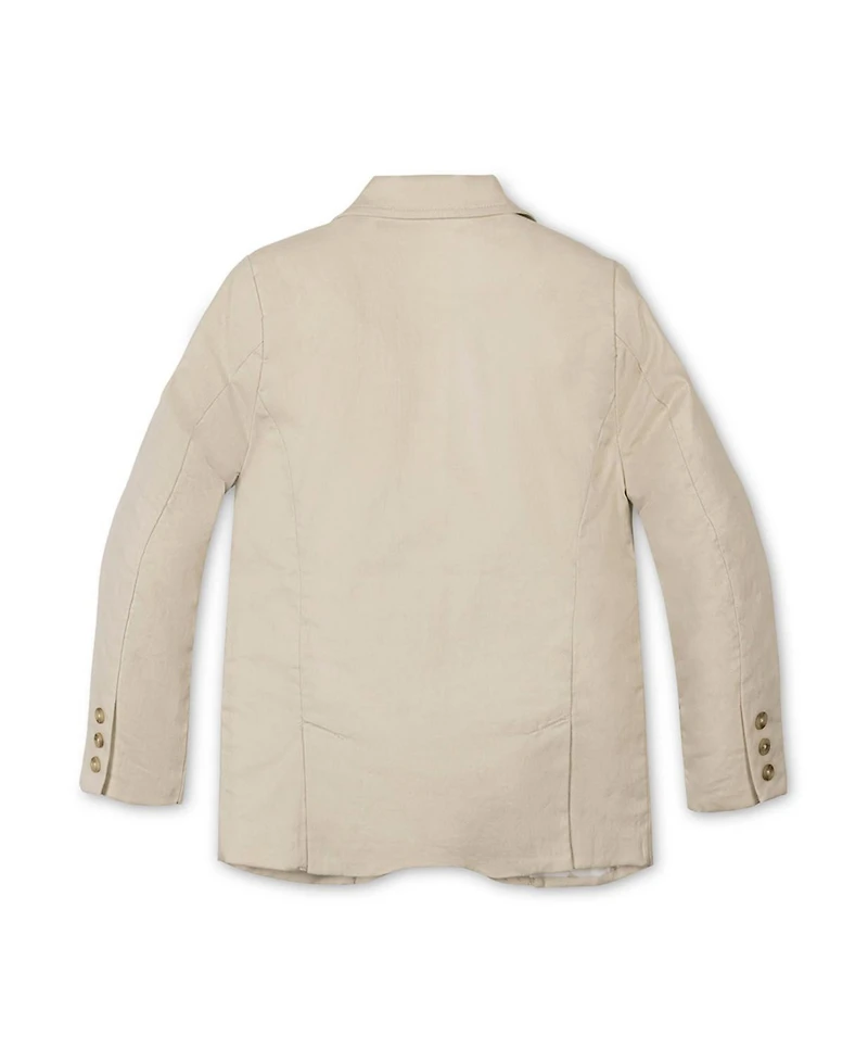 Hope & Henry Little and Big Boys' Linen Suit Jacket