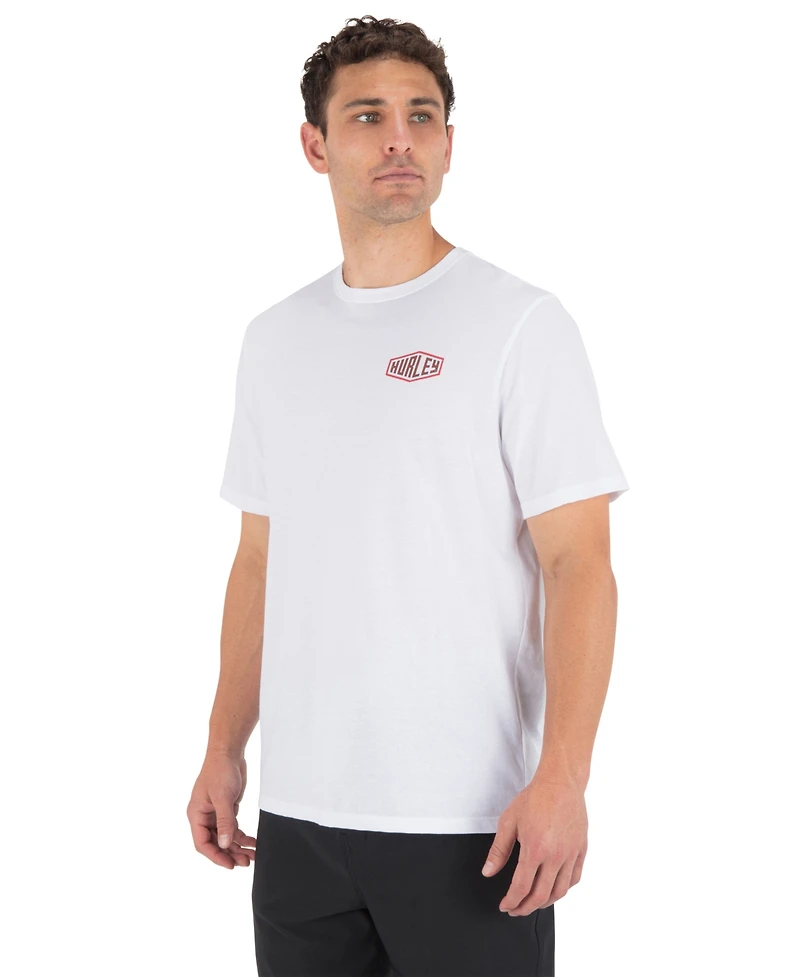 Hurley Men's Regular-Fit Round Neck T-Shirt