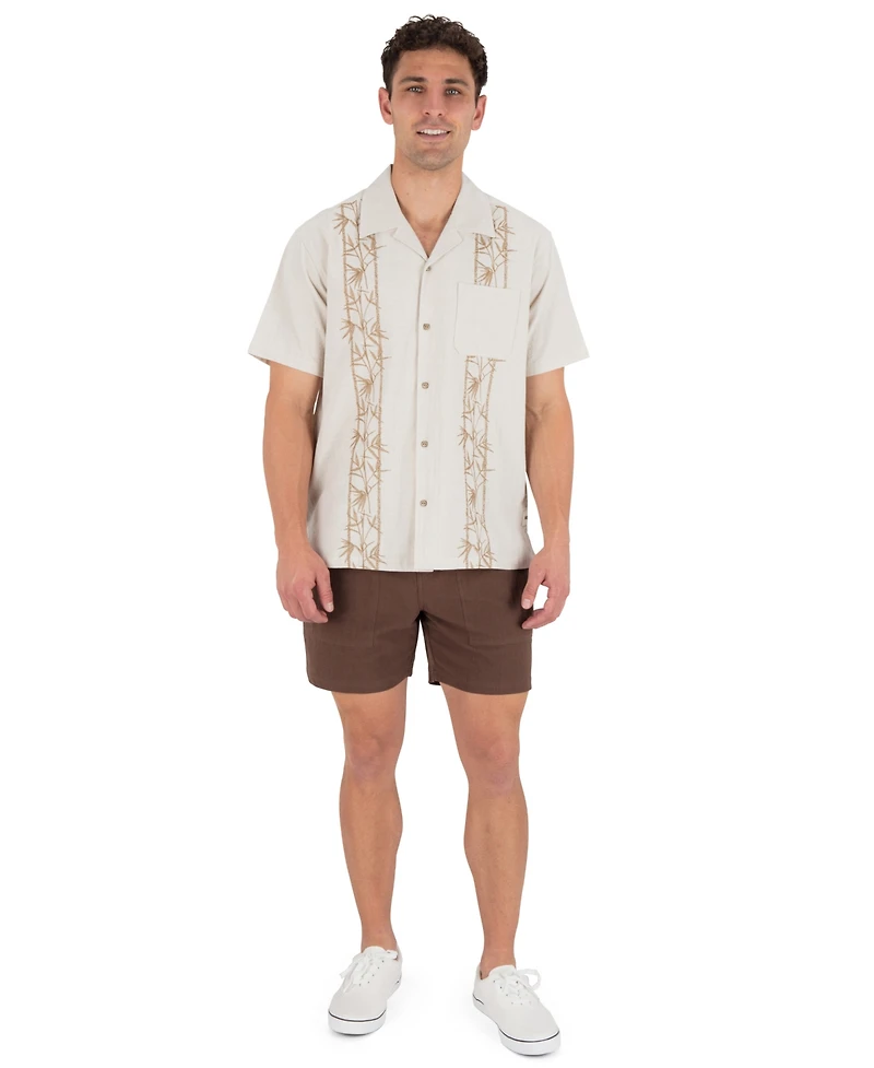 Hurley Men's Camp Collar Regular-Fit Shirt