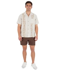 Hurley Men's Camp Collar Regular-Fit Shirt