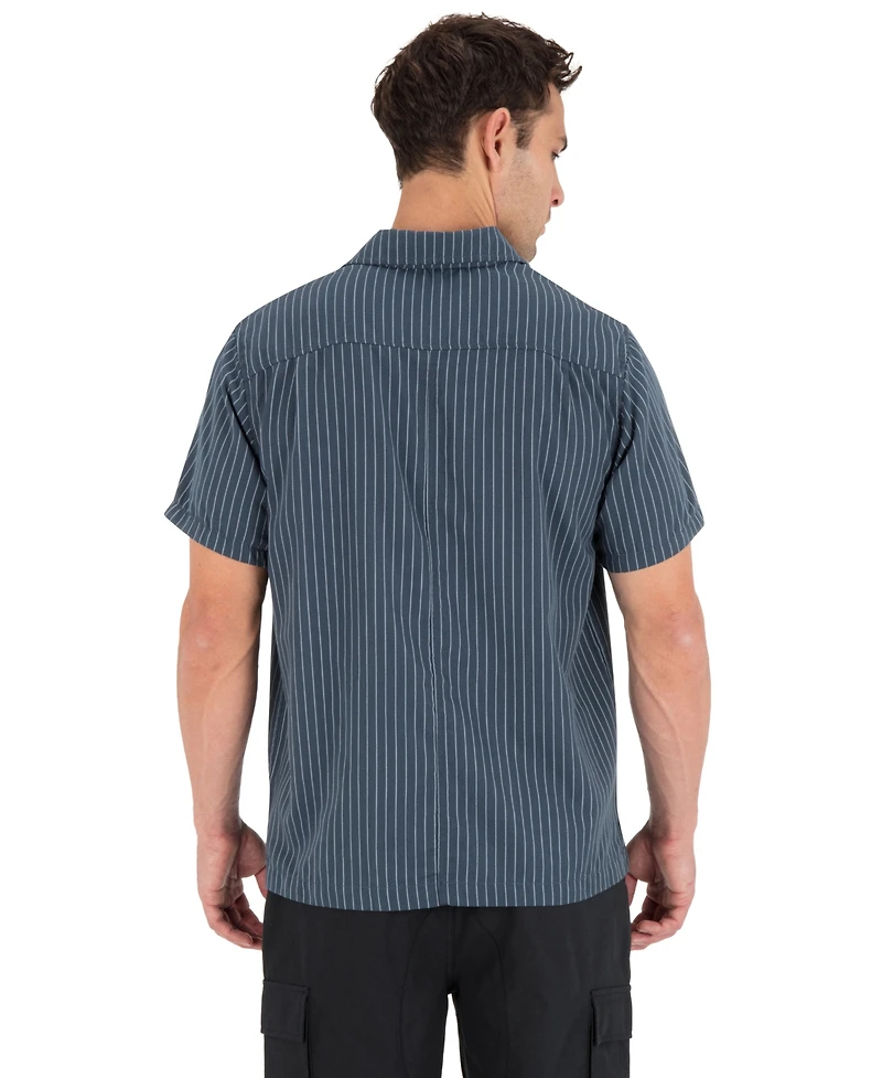 Hurley Men's Diesel Short-Sleeve Button Down Shirt