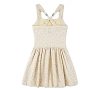 abercrombie kids Girls' Drop Waist Printed Pull-On Mini Dress