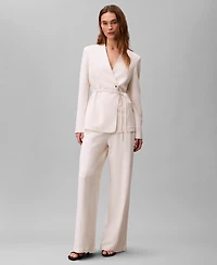 Calvin Klein Women's Single-Button Blazer