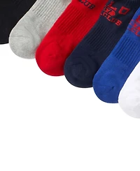 Polo Ralph Lauren Men's Athletic Low Cut Socks, 6-Pack