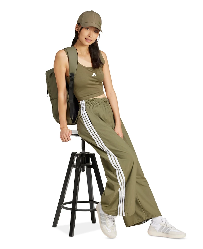adidas Women's Three Stripe Parachute Pants
