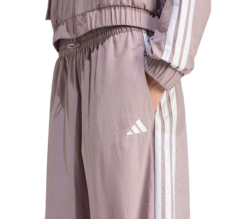 adidas Women's Three Stripe Parachute Pants