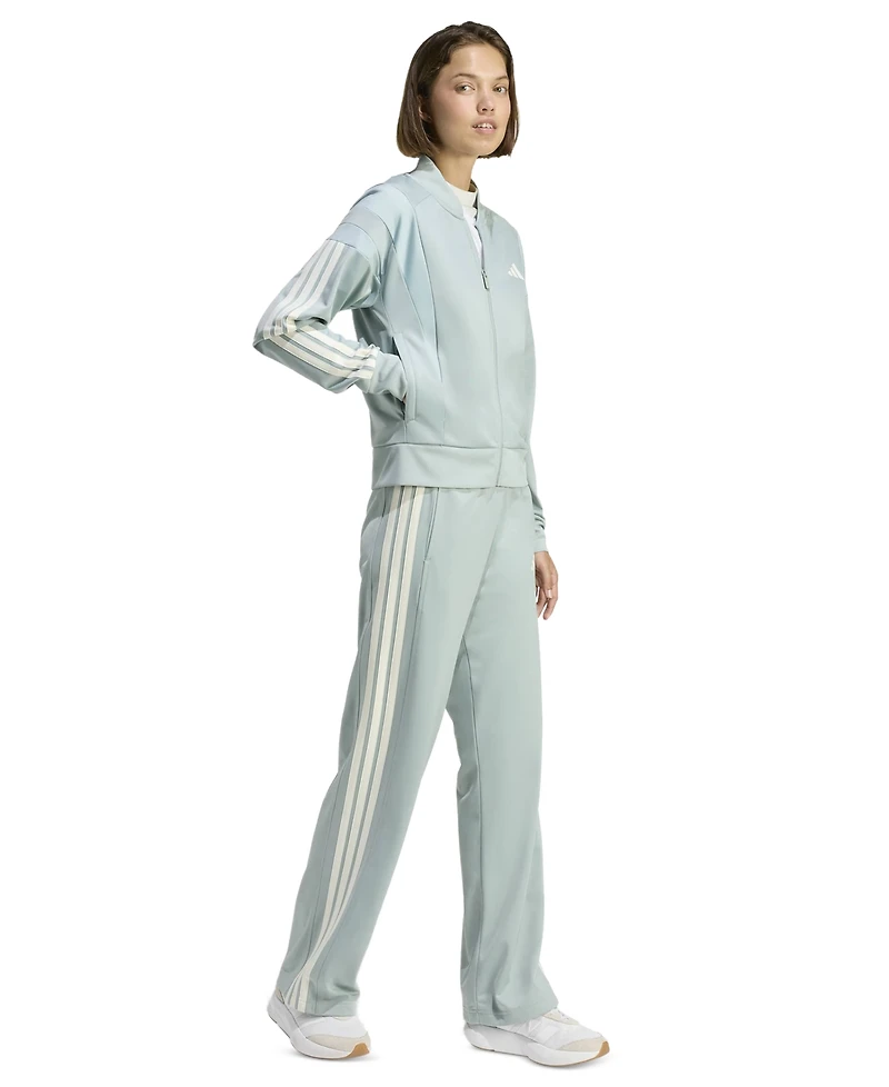 adidas Women's 3-Stripes Fashion Mid-Rise Pants