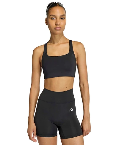 adidas Women's Workout Square Neck Support Bra