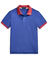 Polo Ralph Lauren Boys' 8-20 Stretch Mesh Collared Shirt