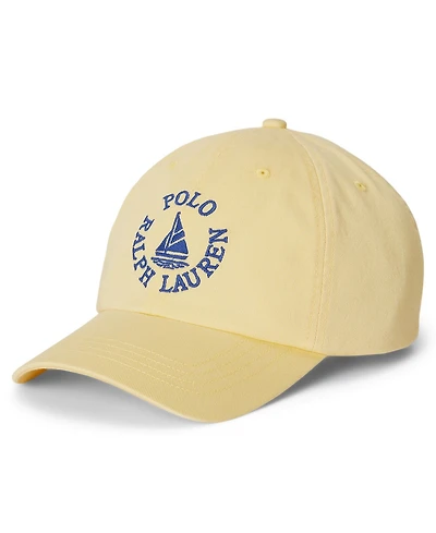 Polo Ralph Lauren Boys' 2T-7 Logo Detail Chino Ball Cap