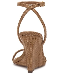 Vince Camuto Women's Ambee Square Toe Wedge Sandals