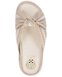 Vince Camuto Women's Gryffyn Knotted Footbed Round Toe Sandals