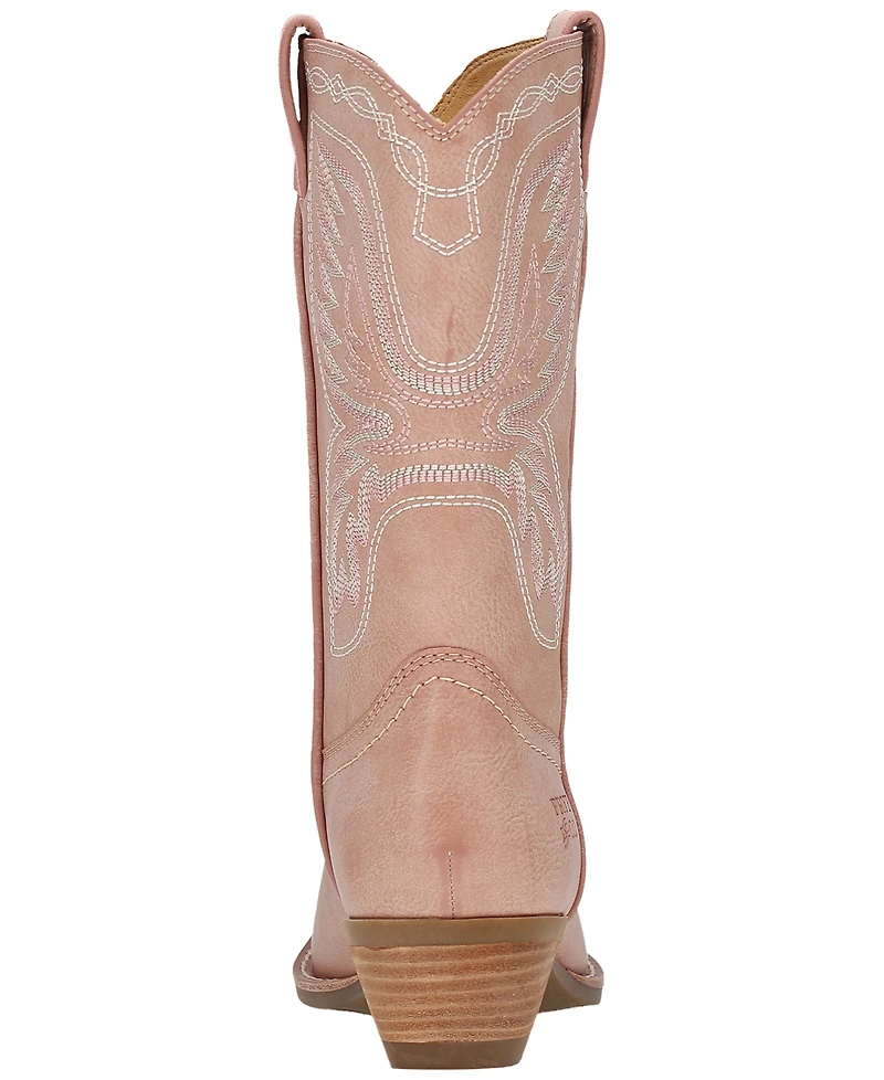 Frye and Co. Women's Irlene Short Deco Stitch Almond Toe Boots