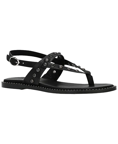 Frye and Co. Women's Bucky Studded Thong Round Toe Sandals