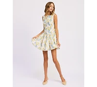 En Saison Women's Audrey Sleeveless Mini Dress