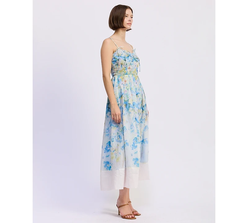 En Saison Women's Vivian Sleeveless Midi Dress