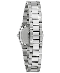 Bulova Women's Classic Super Seville Silver-Tone Stainless Steel Bracelet Watch 37.5mm