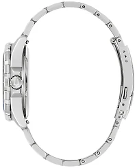 Bulova Men's Marine Star Series B Automatic Silver-Tone Stainless Steel Bracelet Watch 45mm