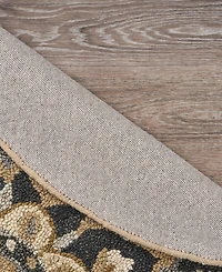 Lr Home Radiance Rdc-062 6' x 6' Round Area Rug