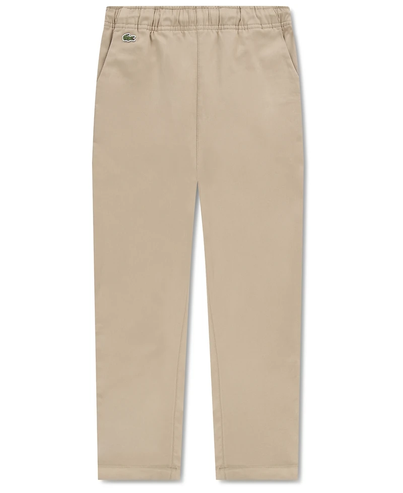 Lacoste Boys' 8-18 Stretch Twill Pants