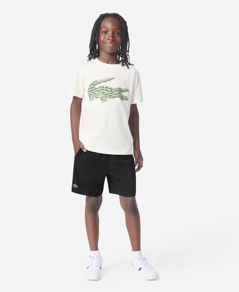 Lacoste Boys' 8-18 Classic Logo Detail Shorts