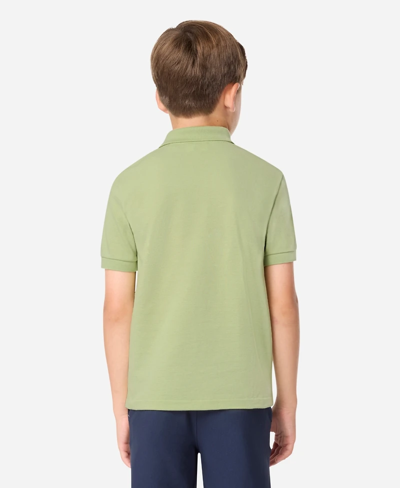 Lacoste Big Boys Cotton Petit Pique Polo Shirt