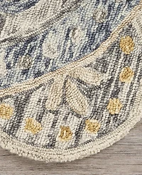 Lr Home Radiance Rdc-092 4' x 4' Round Area Rug