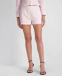 French Connection Women's Halsey Twill Tailored Mini Shorts