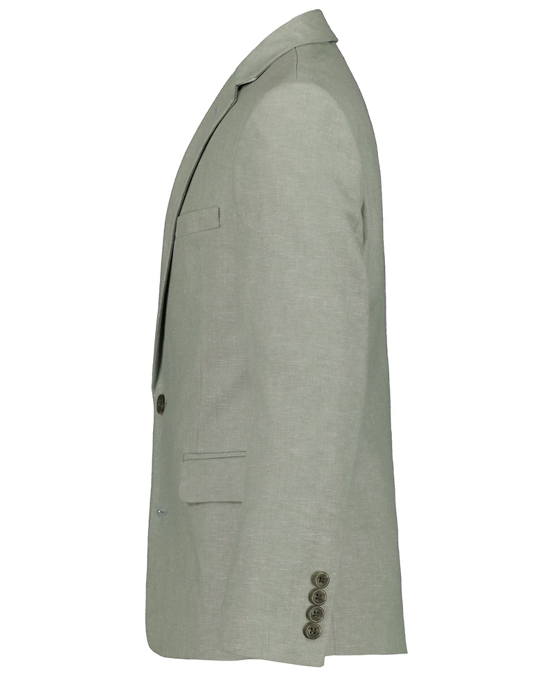 Calvin Klein Boys' 8-20 Tri-Blend Linen Suit Jacket
