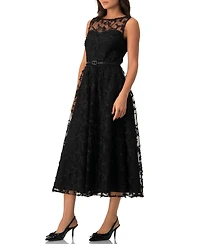 Ivonne Women's Sleeveless Textured Maxi Dress