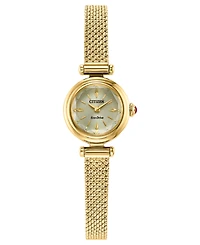 Citizen Women's Fio Gold-Tone Stainless Steel Bracelet Watch, 18.4mm