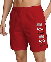 Nike Men's 7" Breaker Stacked Volley Swim Shorts