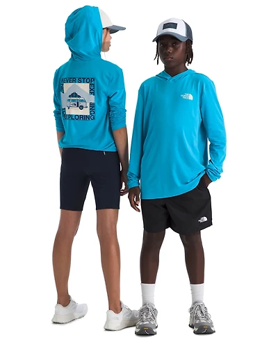 The North Face Boys' & Girls' 7-20 Teen Adventure Escape City Long-Sleeve Hoodie