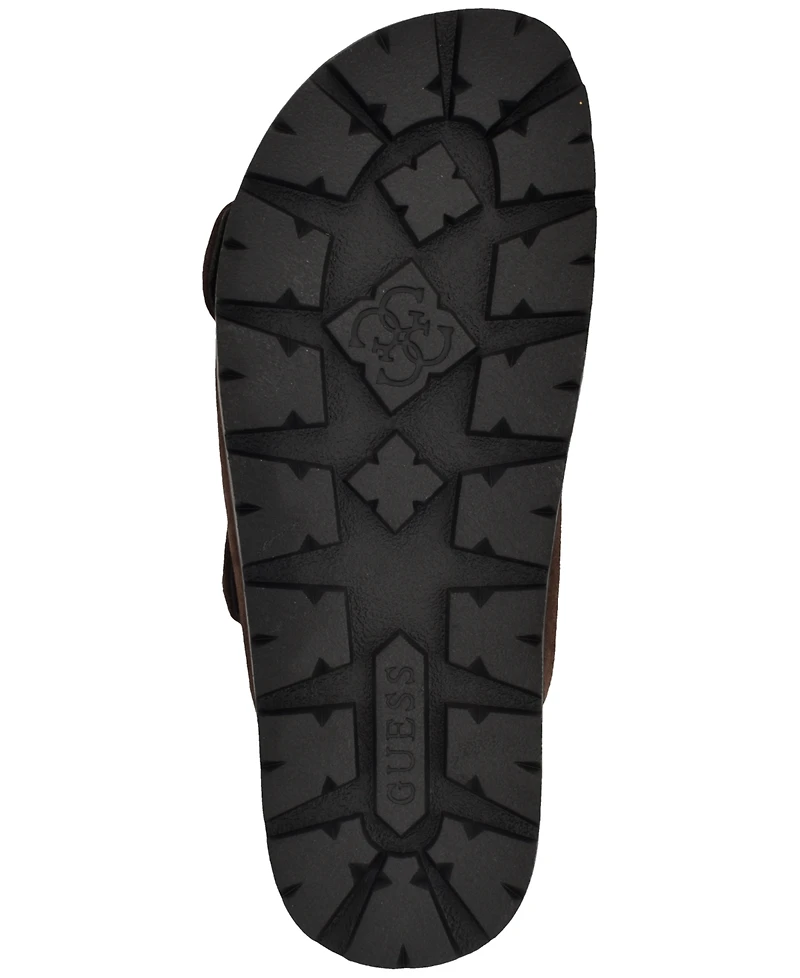 Guess Women's Fasten Double-Buckle Footbed Sandals